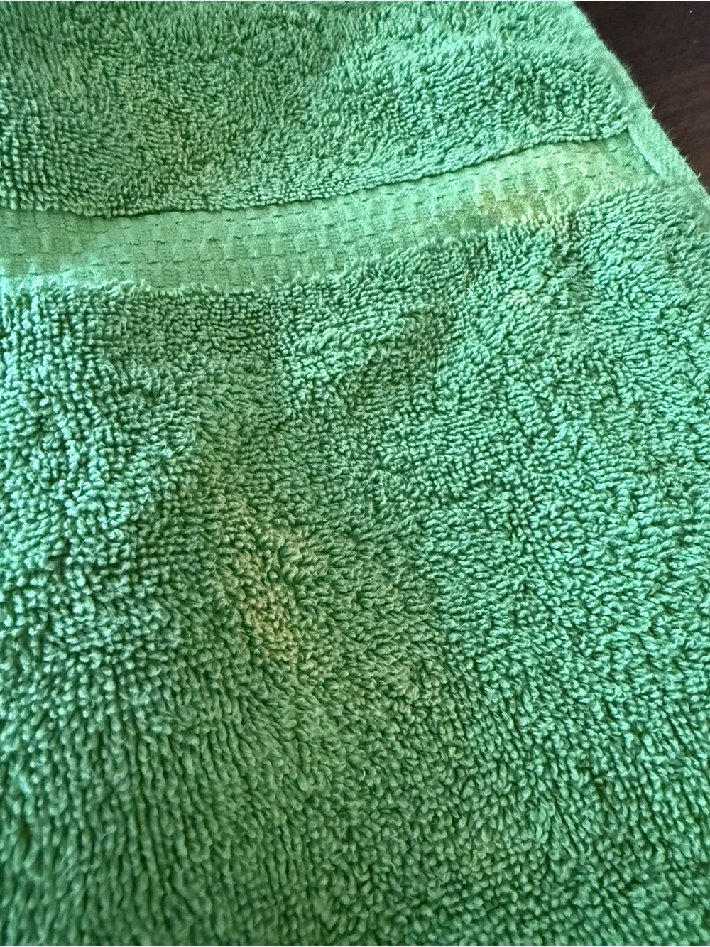 kate spade Green Terry Hand Towel